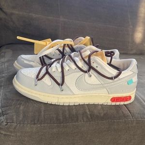 AUTHENTIC - 2021 Off-White x Dunk Low 'Lot 46 of 50' sneakers